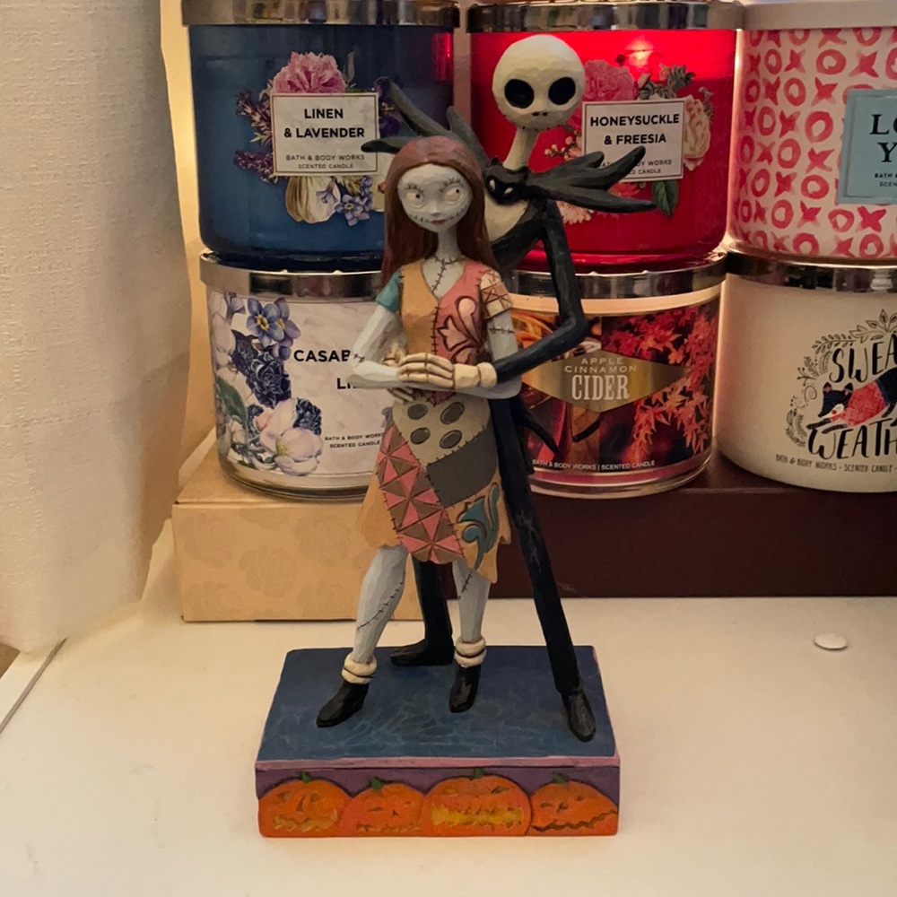 Jack & Sally Enesco Disney Traditions